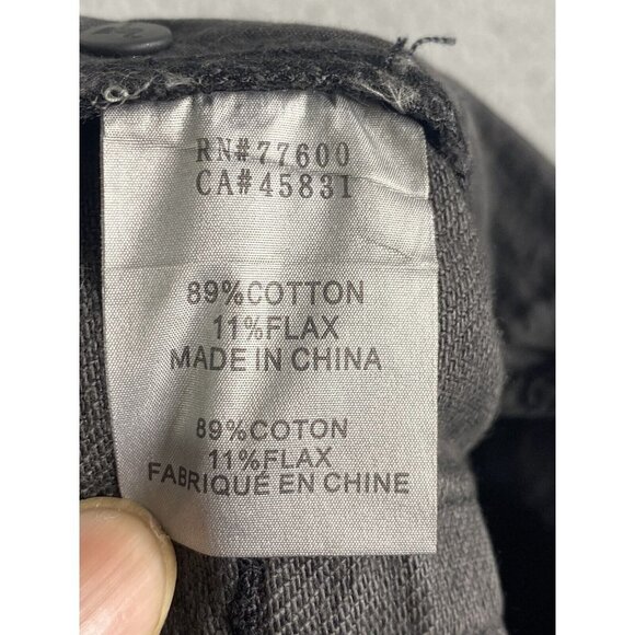 Free People x Sandrine Rose Wide Curve Leg Jeans Charbon Womens Size 30 - Picture 6 of 9